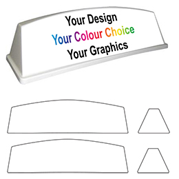 Custom Replacement Graphics for the Curver Roof Sign